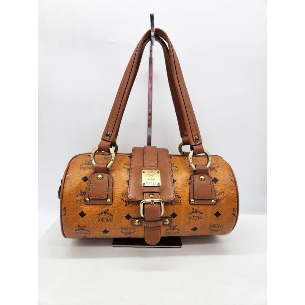 ❤️SOLD❤️*RARE* MCM Brass Barrel Bag 401MCMXAAC